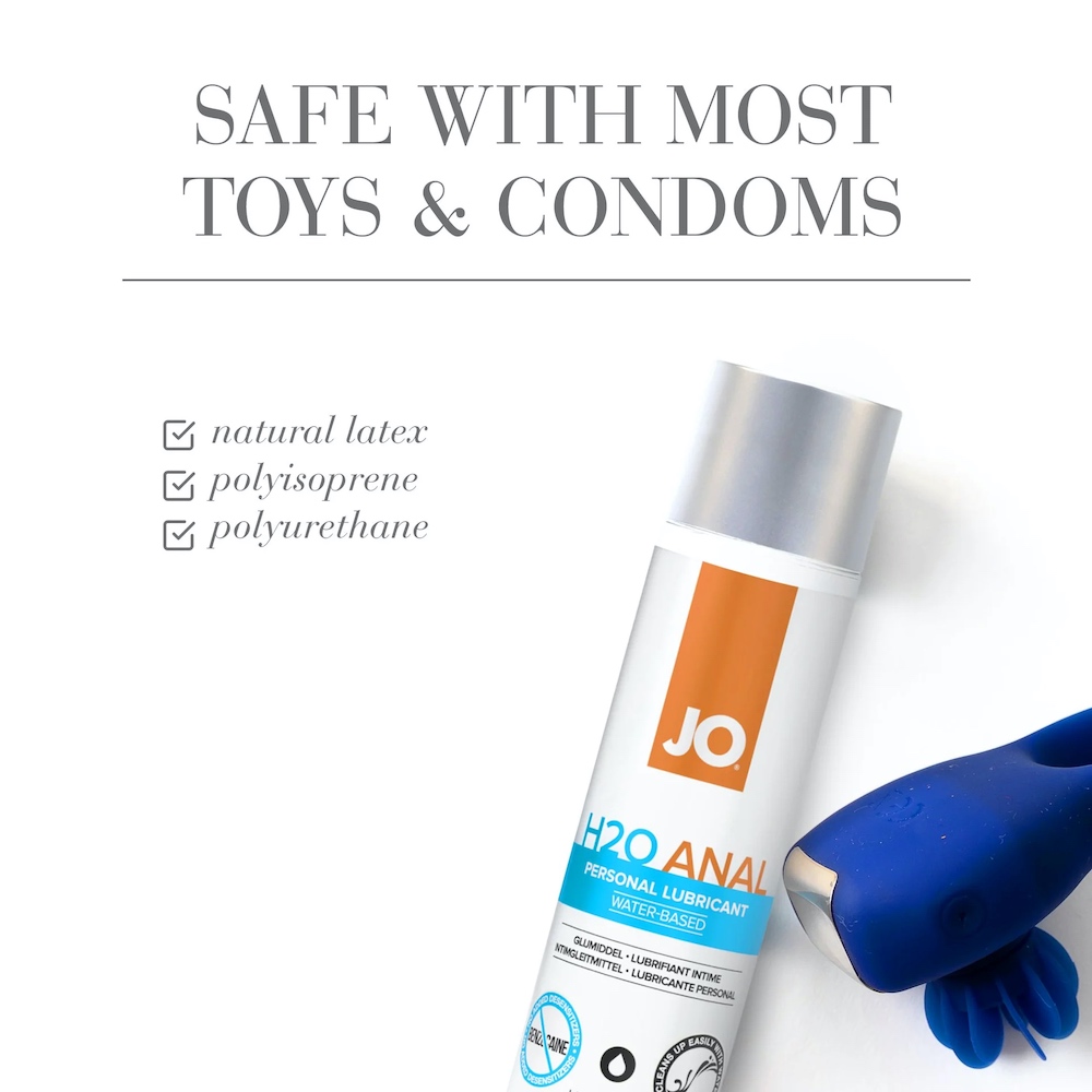 JO H2O Anal Lube 60ml - Trơn Hậu An Toàn!