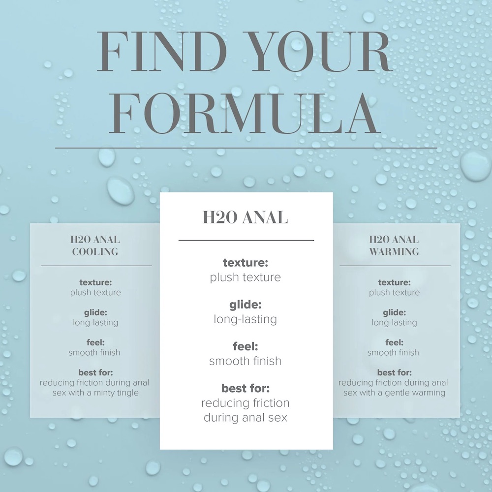 JO H2O Anal Lube 60ml - Trơn Hậu An Toàn!