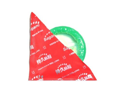 Sagami Siêu Bền Điểm 15 Miếng Xanh Lâu Trôi