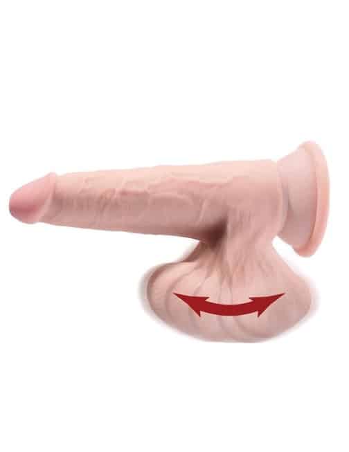 Falloimitator King Cock 24.5cm Moшonка Dễ Dàng Thỏa Mãn