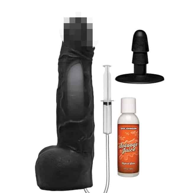 Doc Johnson Cumplay Cock 26.7cm Đen Phun Tinh Siêu Thực