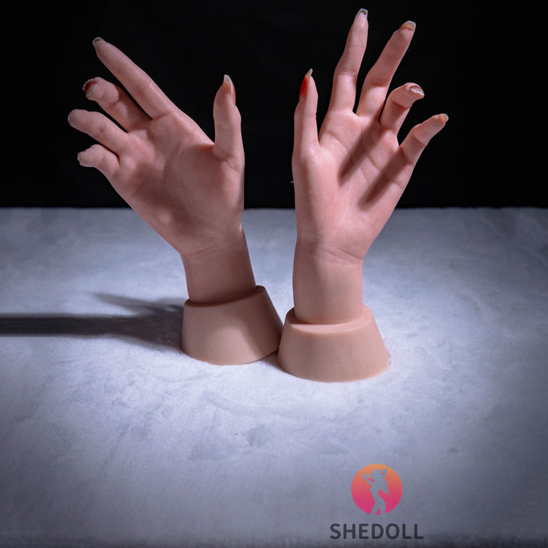 Tay Silicone SHE Doll 0.97LB Thực Tế Fetish