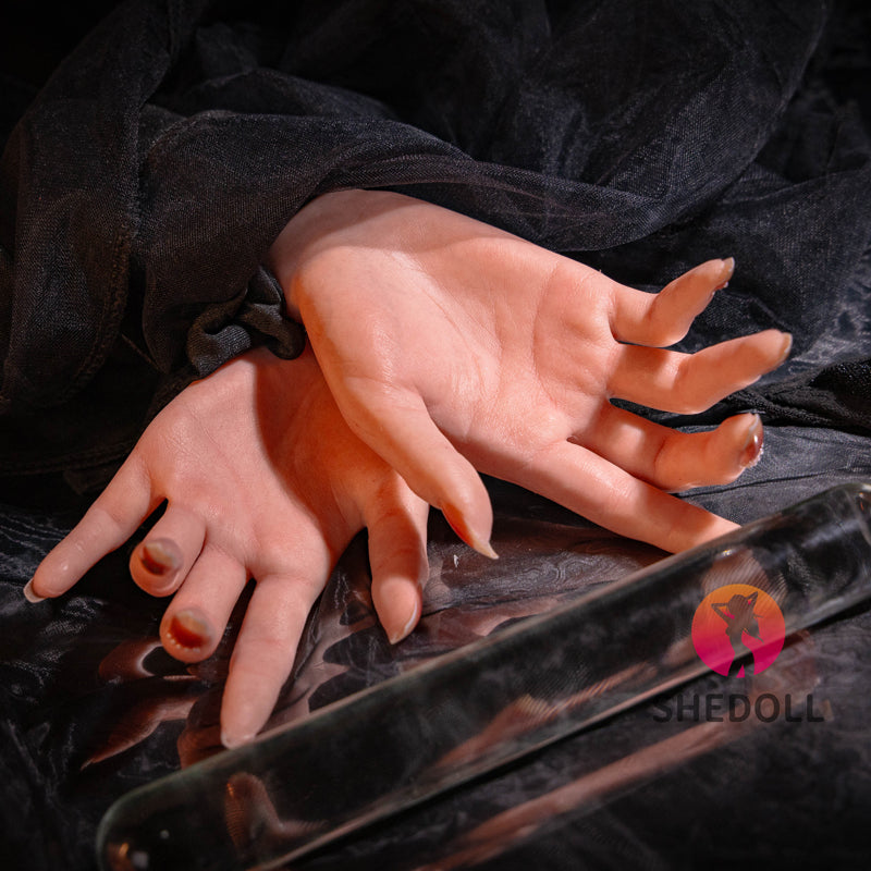 Tay Silicone SHE Doll 0.97LB Thực Tế Fetish