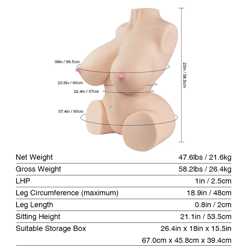 Tantaly Nicole 2.0 Ngực Papaya G-Cup Siêu Nhẹ 18kg Đỉnh Cao