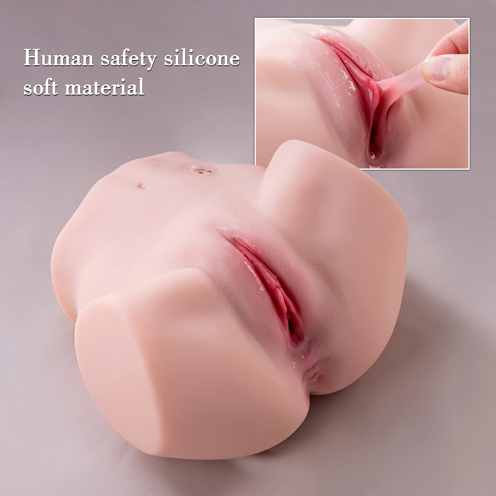 Xise Vicky Torso 4.4lb Rung 2in1 Mông Lớn Thực Tế