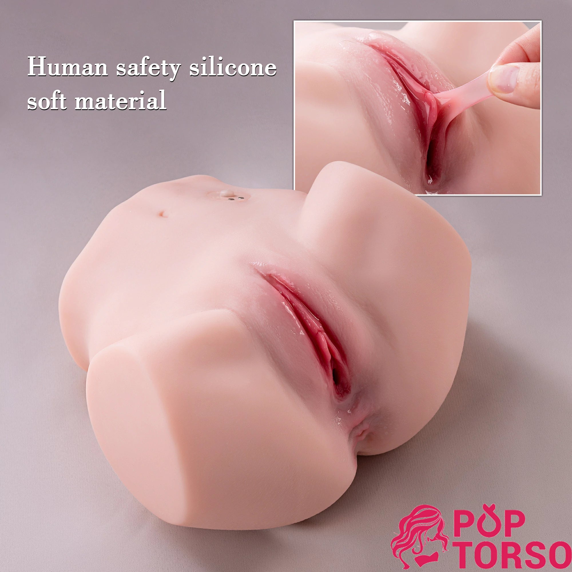 Xise Vicky Torso 4.4lb Rung 2in1 Mông Lớn Thực Tế