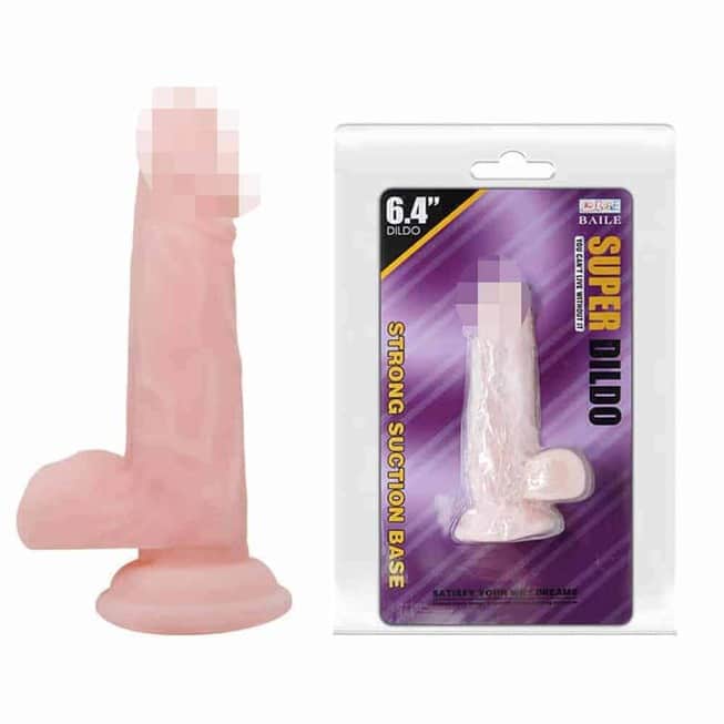 Super Dildo Baile 16cm TPR Mút Tường Thực