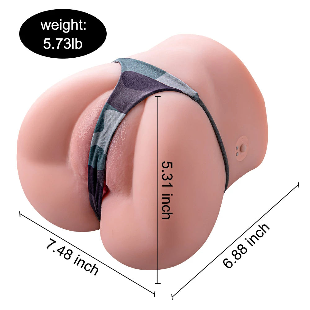 Xise Rori Torso 5.73LB Đít Rung Thực Tế Căng Mọng