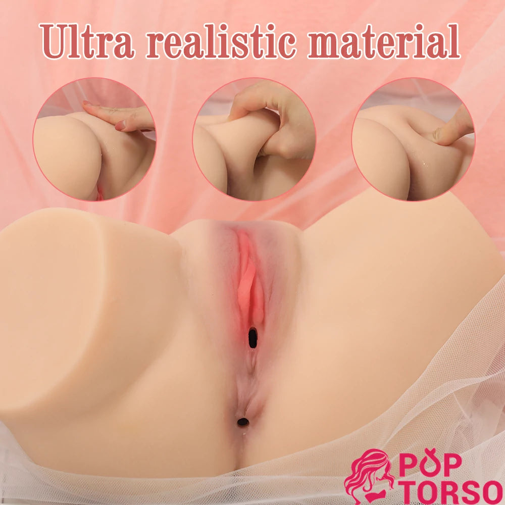 Xise Eva Torso Mông Lớn 2.6kg Masturbator Thực Tế