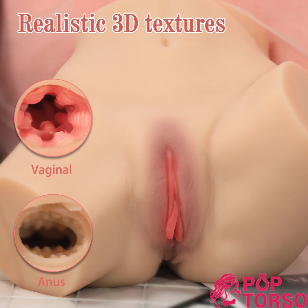 Xise Eva Torso Mông Lớn 2.6kg Masturbator Thực Tế