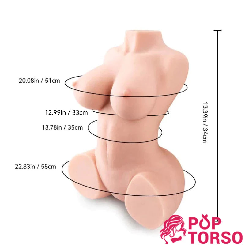 Tantaly Dita 4.2kg Ngực Bự Siêu Thực Di Động