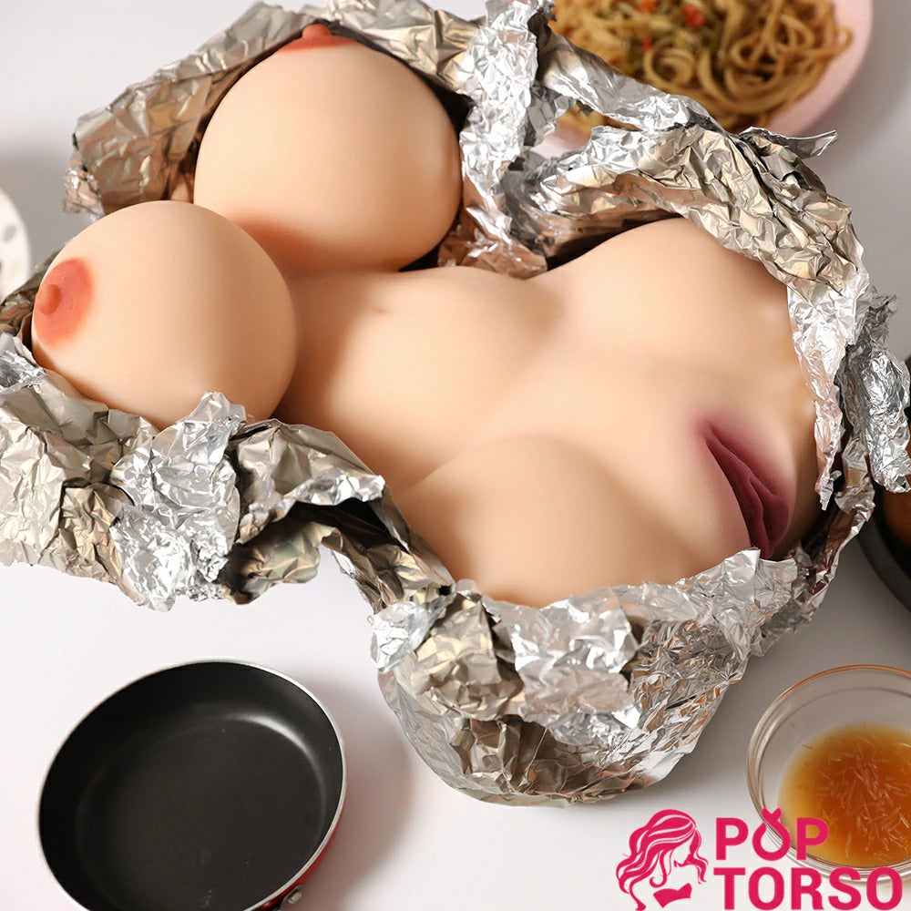Climax Doll Herty Torso 12.2LB Ngực Mông Lớn Thực Tế Nảy Nở