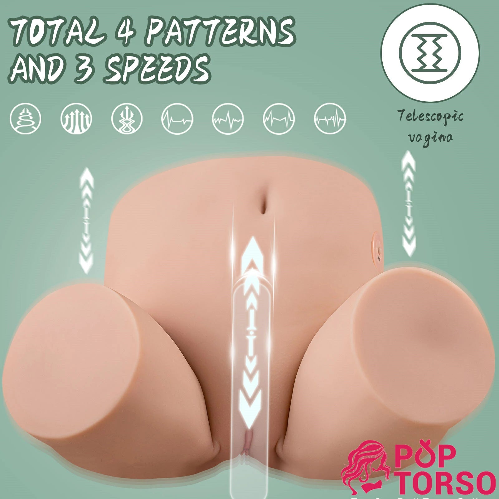 Xise Kama Torso – Hút Rung Mông To 35.7LB
