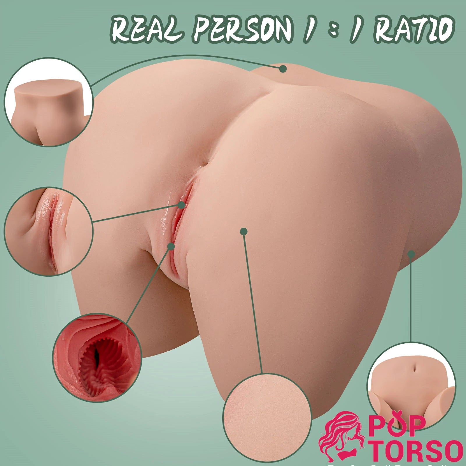 Xise Kama Torso – Hút Rung Mông To 35.7LB