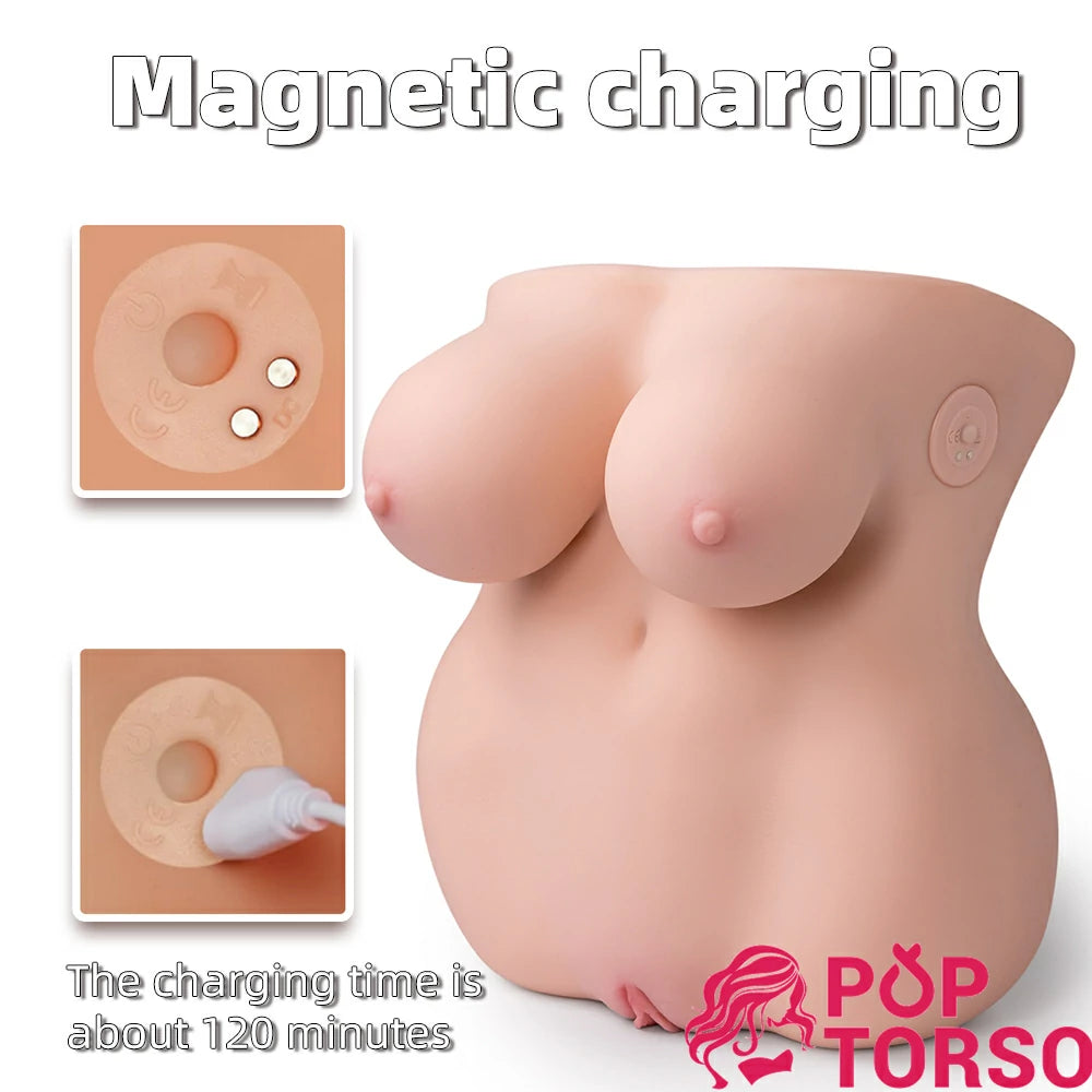Xise Nina 7.2kg Doll BBW Ngực To Mông Rung Hút Vac