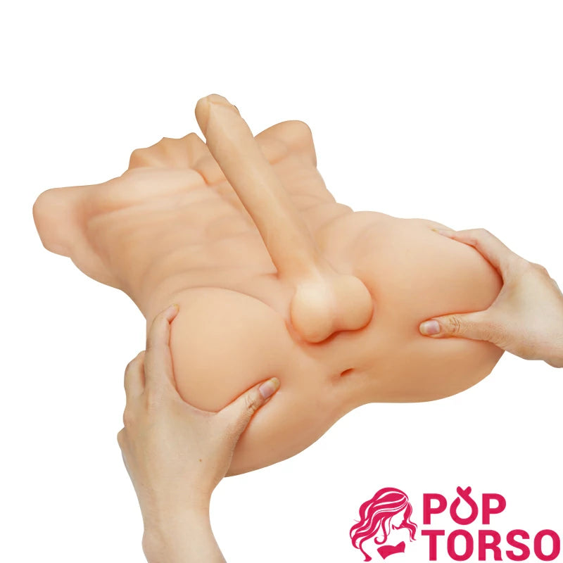 DL Tyler 60cm Nam Cơ Bắp Dildo Siêu Thực