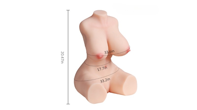 Joyotoy Vidona Torso Ngực To Mông Cong 17kg Nồng Cháy