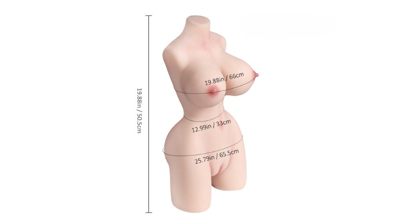 Joyotoy Lena Torso Ngực To Mông Cong Siêu Thực Nhẹ Dễ Mang