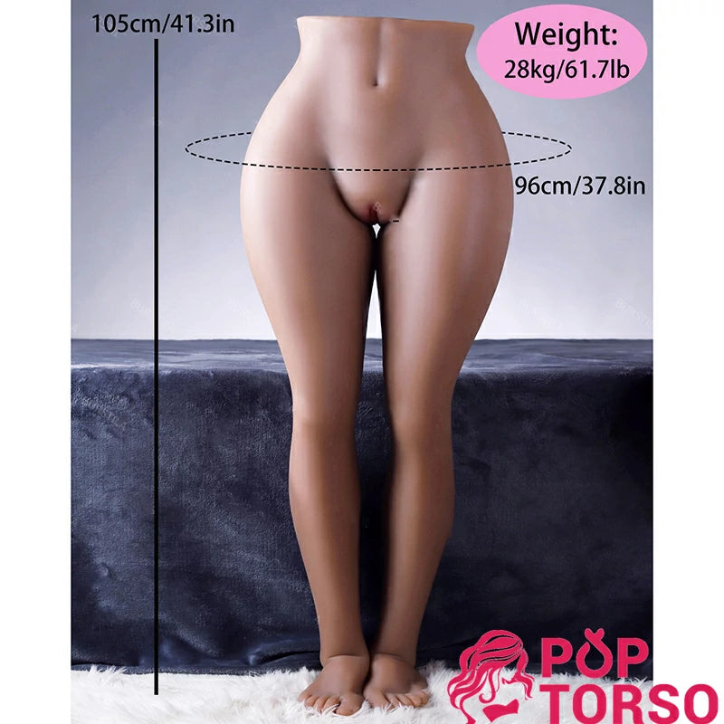 YQ Kimmy Torso Ngực To Mông Đen Masturbator Chân