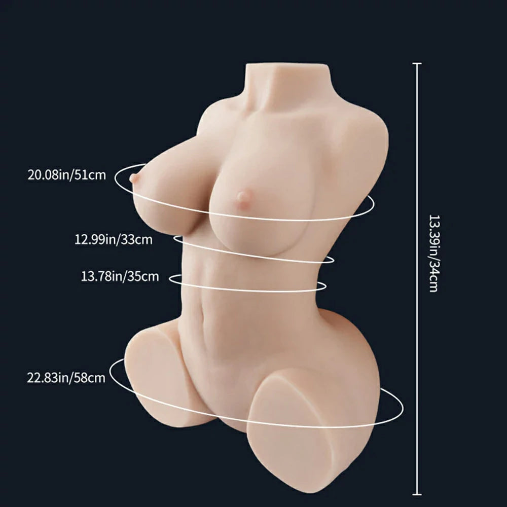 Tantaly Dita Torso 4.2kg Ass Oral Thật