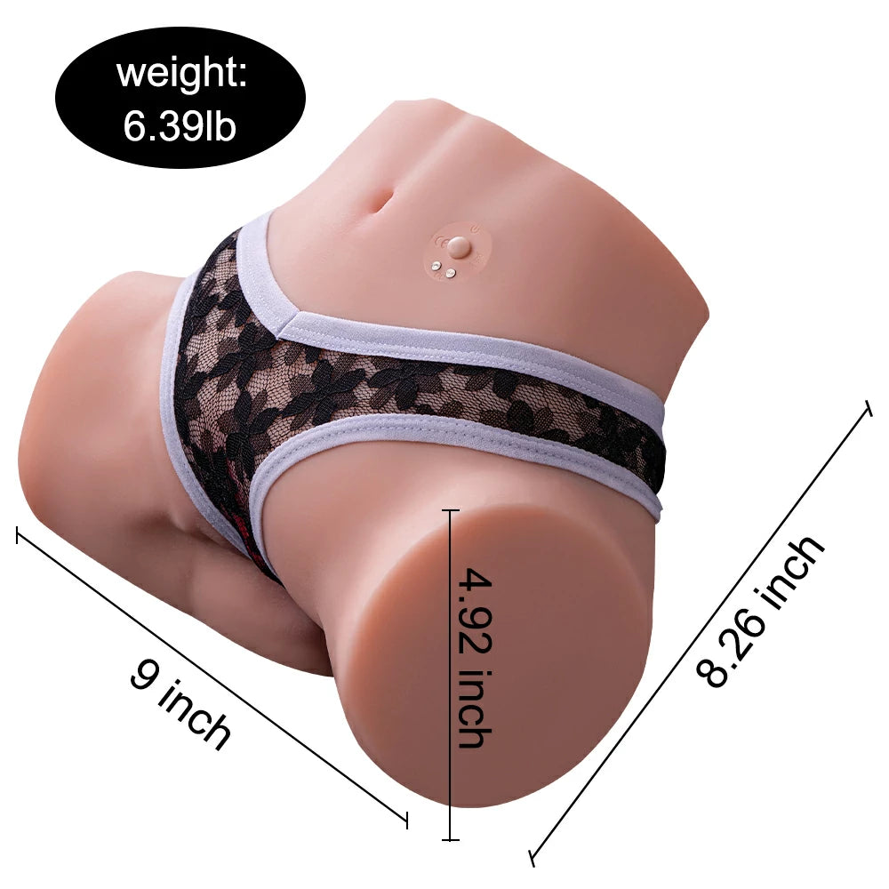 Xise Tracy Torso 2.9kg Mông Lớn – Rung Mạnh Thực Tế Đỉnh Cao