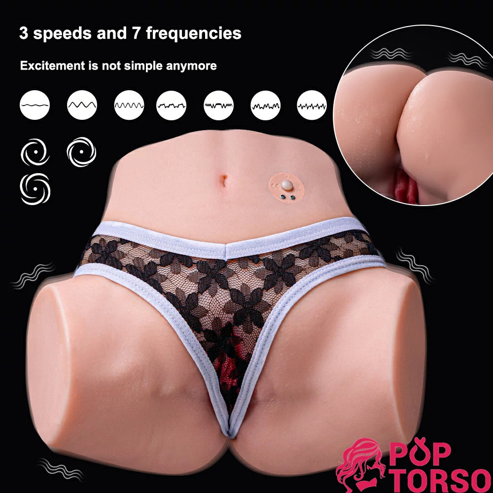 Xise Tracy Torso 2.9kg Mông Lớn – Rung Mạnh Thực Tế Đỉnh Cao