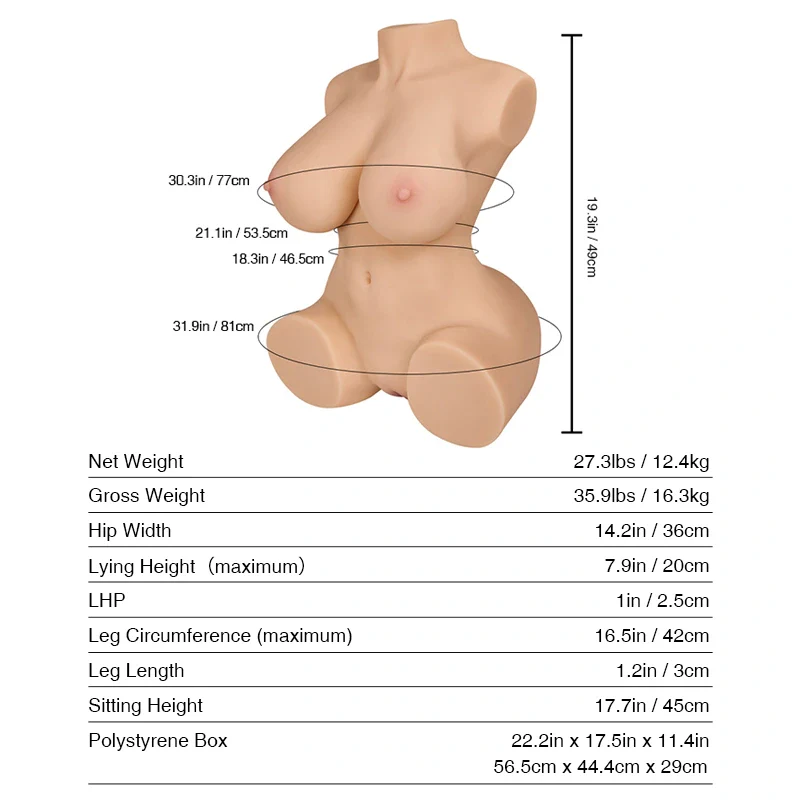 Tantaly Britney 2.0 Ngực Khủng 12kg Thực Tế