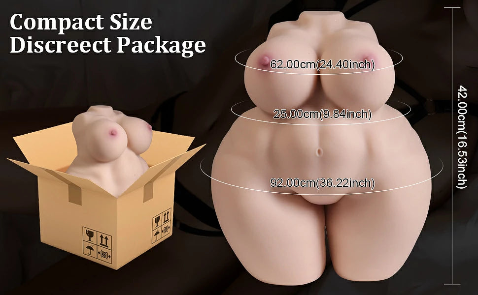 Xise Alma BBW Torsô Ngực Mông Khủng 11.5kg Hot