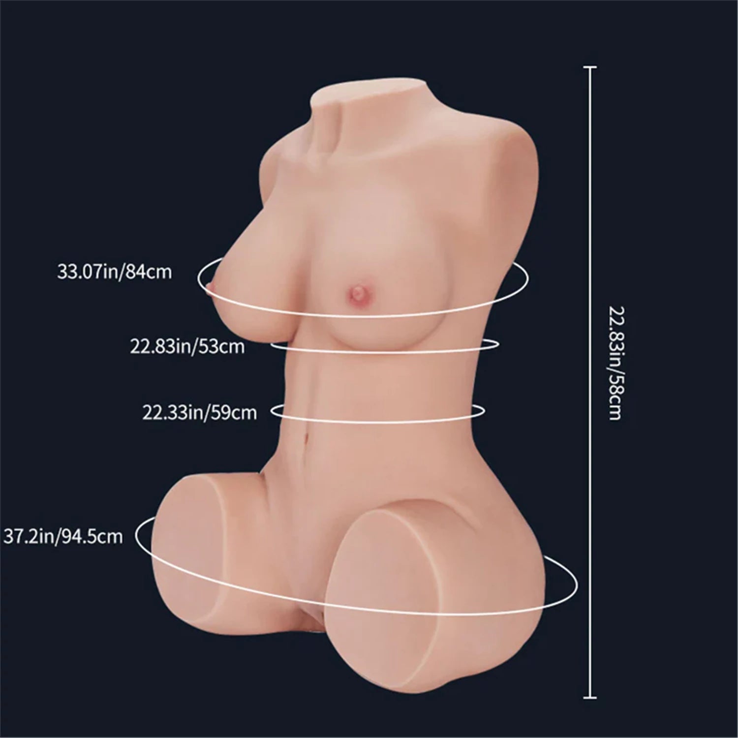 Tantaly Candice 2.0 Torsô Ngực Lồn Đít 19kg Sexy Thực Tế