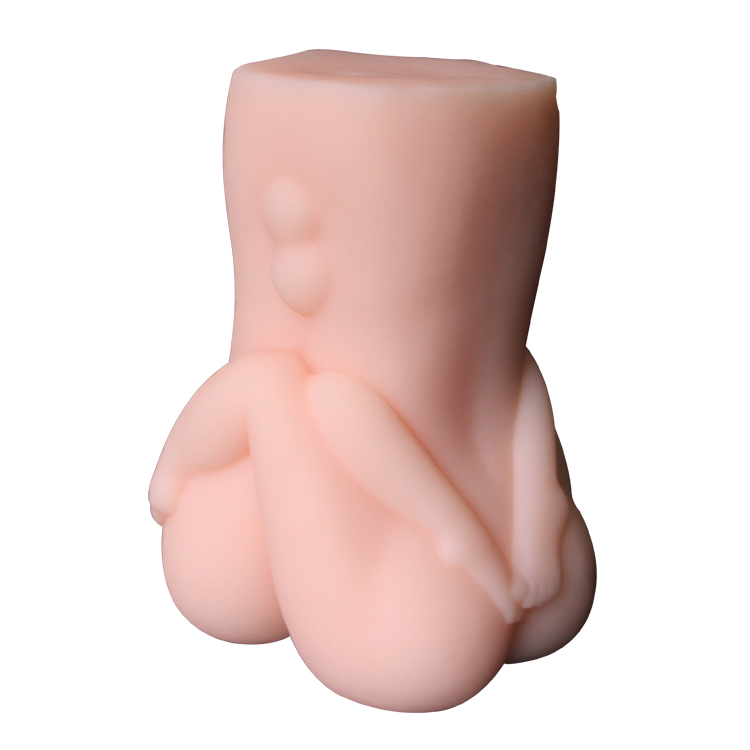 Pocket Vagina TPE Torso 1KG 2 Lỗ, Siêu Mịn Mạnh Liệt!