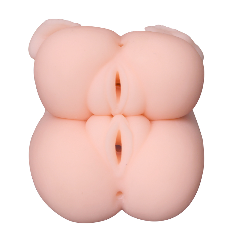 Pocket Vagina TPE Torso 1KG 2 Lỗ, Siêu Mịn Mạnh Liệt!