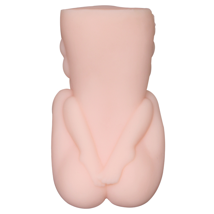 1KG Pocket Vagina TPE Torso 2 Lỗ Thật Siêu Mịn