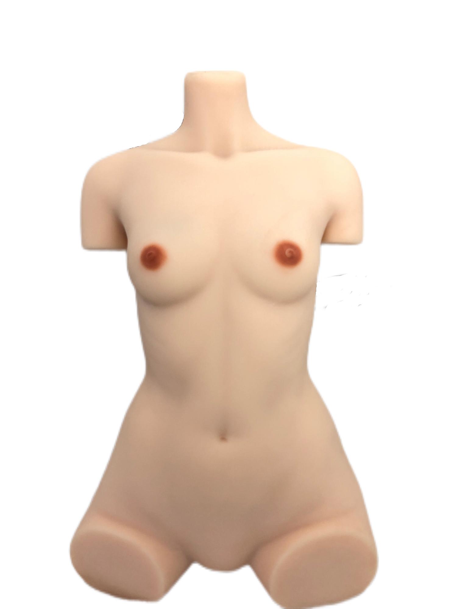 Torso Búp Be Ngực Nhỏ 22kg Lỗ Kép Thực Tế
