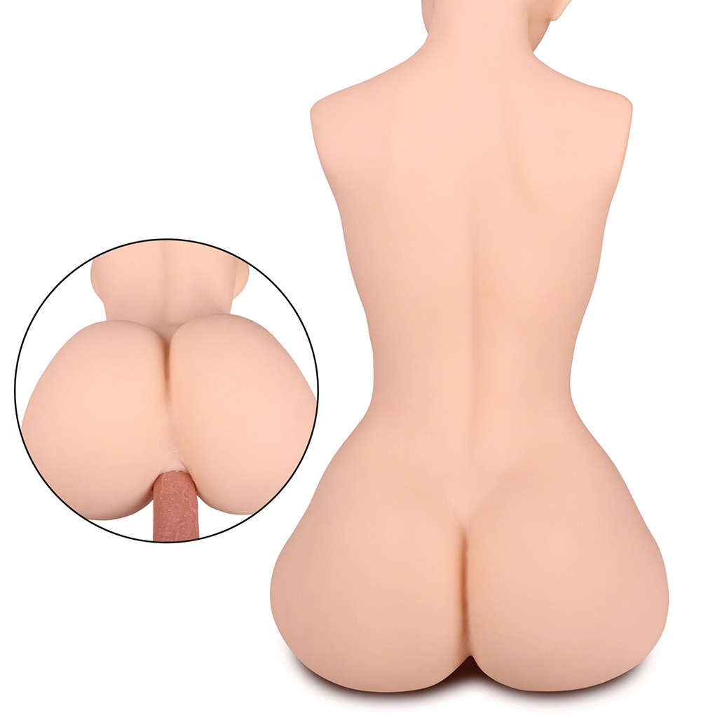 Female Love TPE Torso 20kg Âm Đạo Hậu Môn Siết Chặt