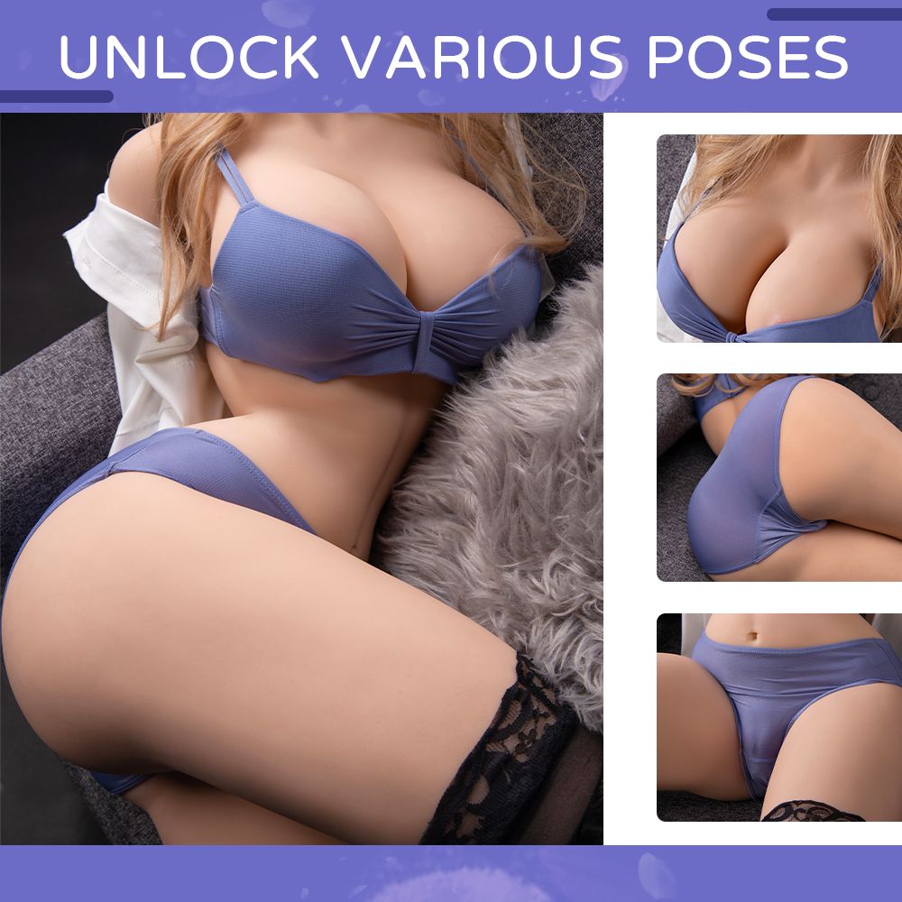 Torso Brandi BBW Ngực F TPE Siêu Thực Đầy Đặn Quyến Rũ