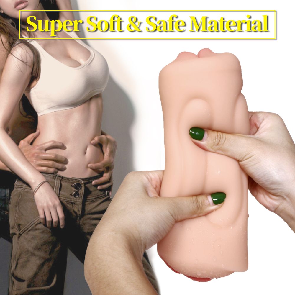 Pocket Pussy 2 Lỗ Ngực Siêu Chặt Tiện Lợi
