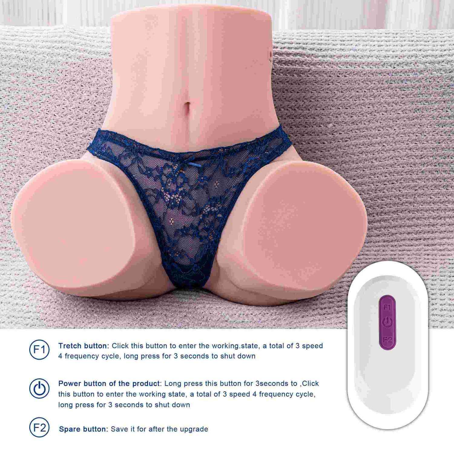 Torso Mông Rung Doll 12.5kg Thật Đỉnh Cao
