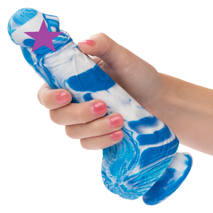 Dildo CEN 6 Fake 20cm Xanh Siêu Thực Rẻ Đẹp Khoái Lạc