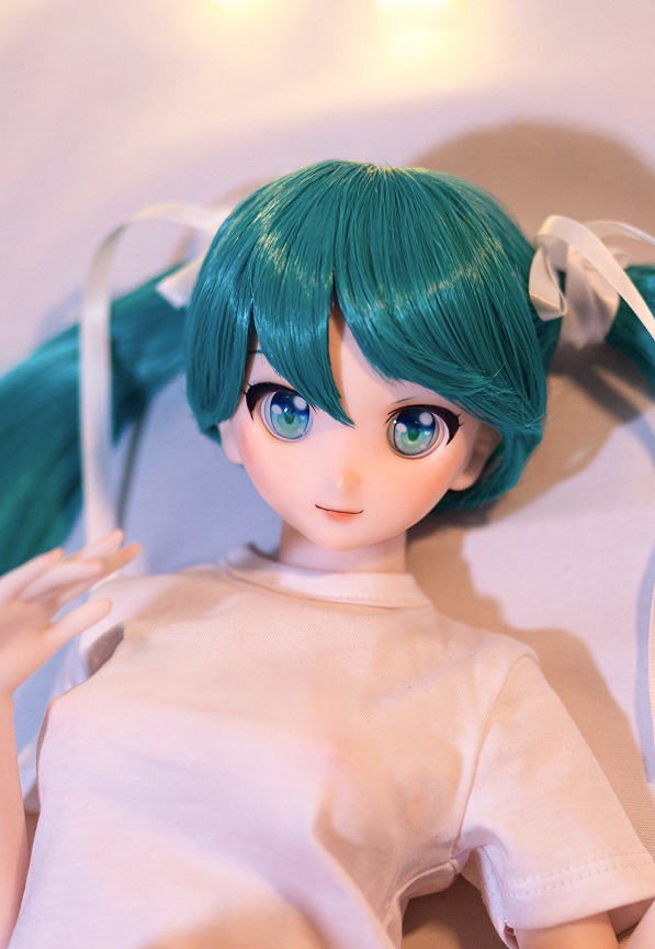 Miku Mini Lolita Doll 60cm Silicon Siêu Mềm 