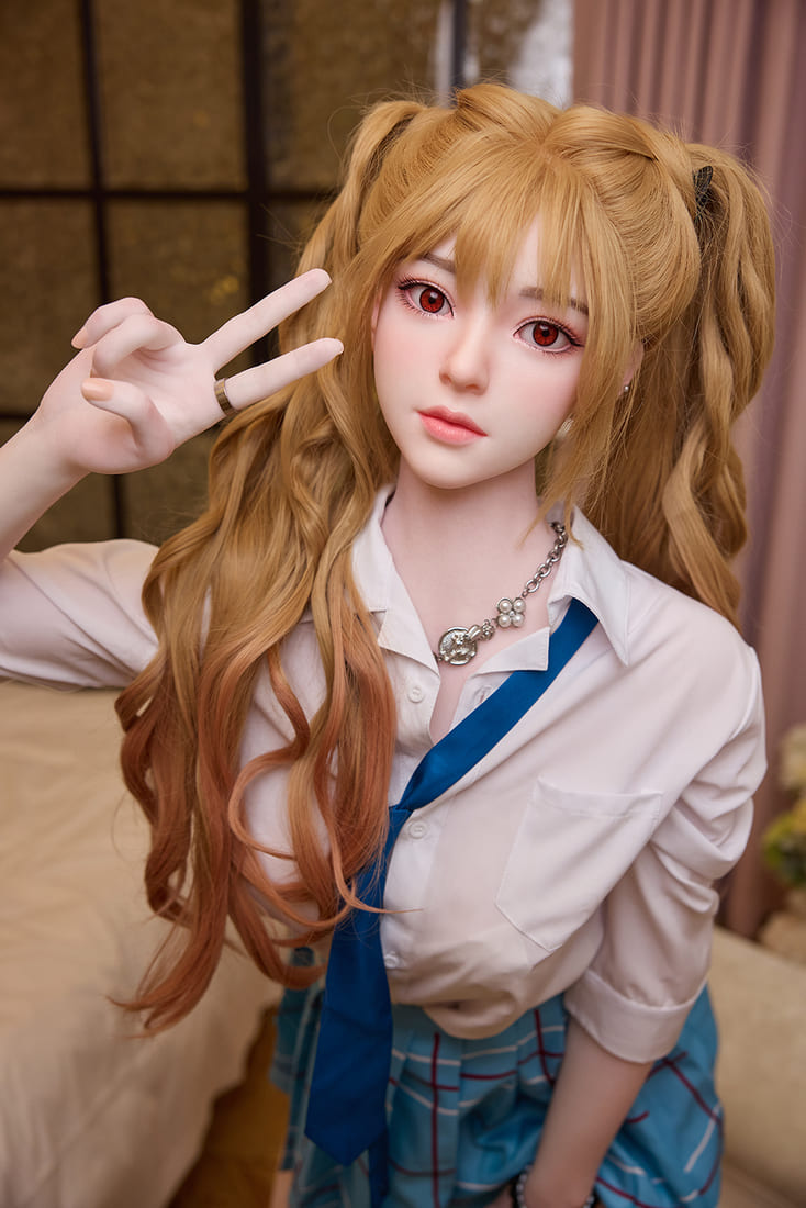 Eva Anime Sex Doll Siêu Mềm Silicone 163cm Gầy Siêu Hút 
