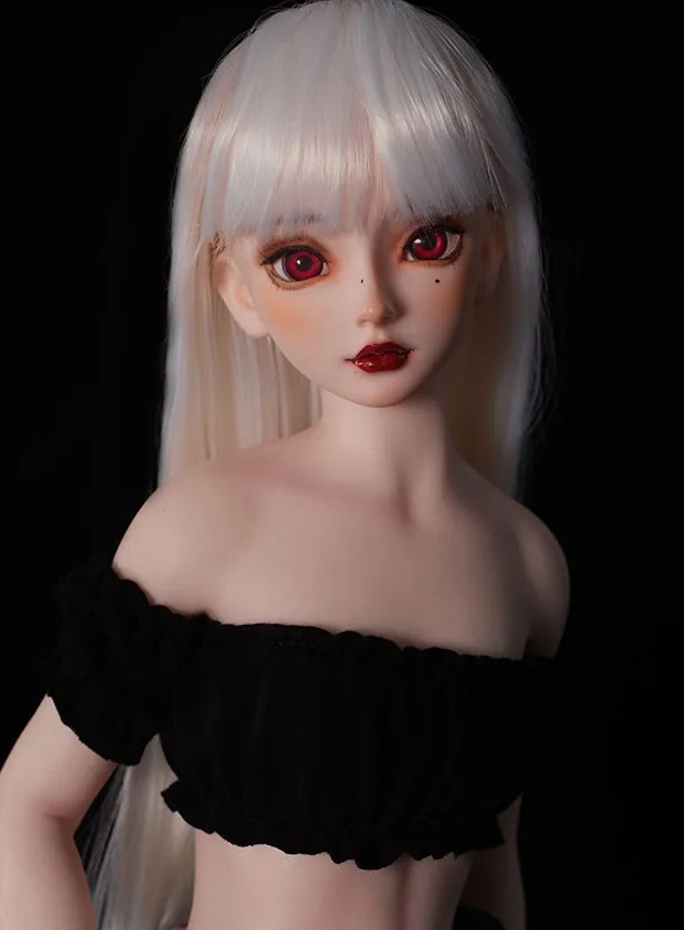 Doll loli Saki 55cm ngực nhỏ silicone siêu mềm 