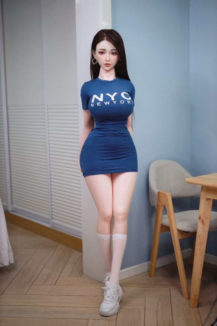 Chuang Á Đông Real Doll 157cm Ngực Lớn Siêu Mềm