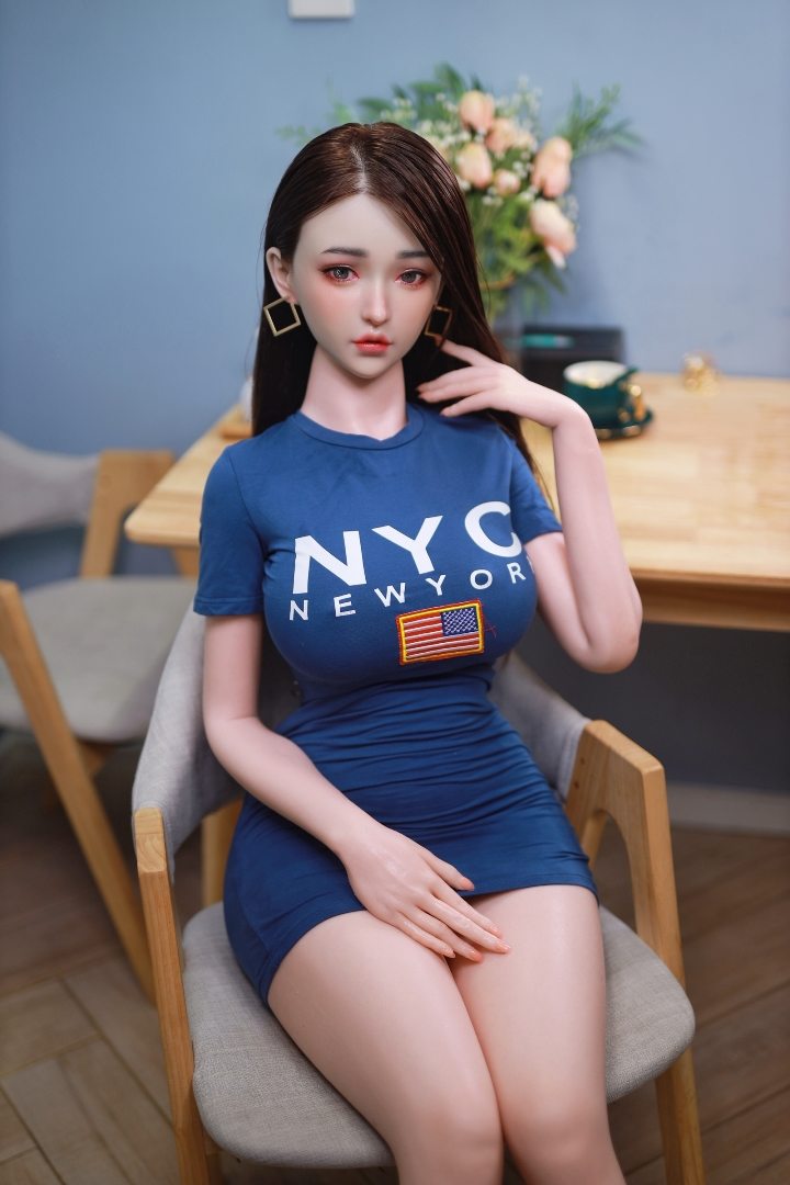 Chuang Á Đông Real Doll 157cm Ngực Lớn Siêu Mềm