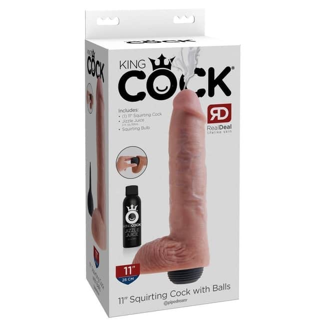 King Cock Fake 28cm Phun Tinh Moshonka PVC Thực Tế Đỉnh