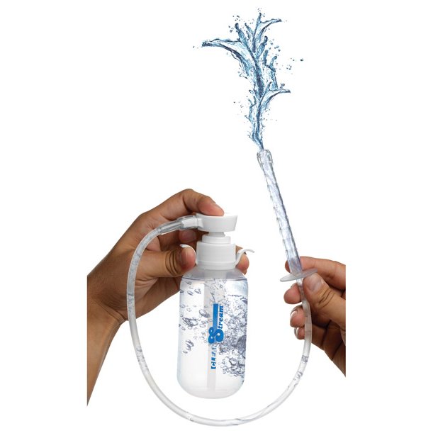 CleanStream Pump Action Enema Bottle Kit Douche Anal Clean Easy Comfort 