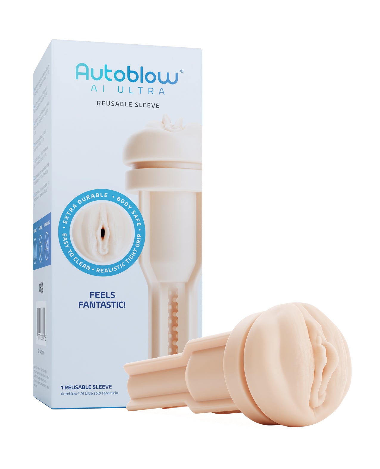 Autoblow AI Vulva Sleeve Thay Thế Siêu Thực Mềm 