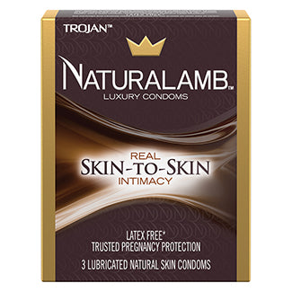 Trojan Naturalamb Bao Cao Su Da Không Latex Tự Nhiên 