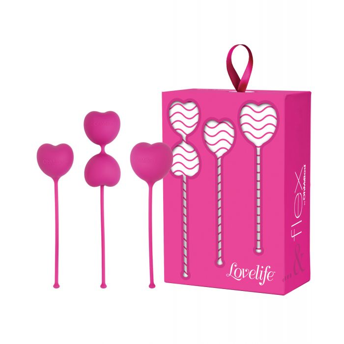 OhMiBod Lovelife Flex Kegel 3 Miếng Tập Siêu Vui 