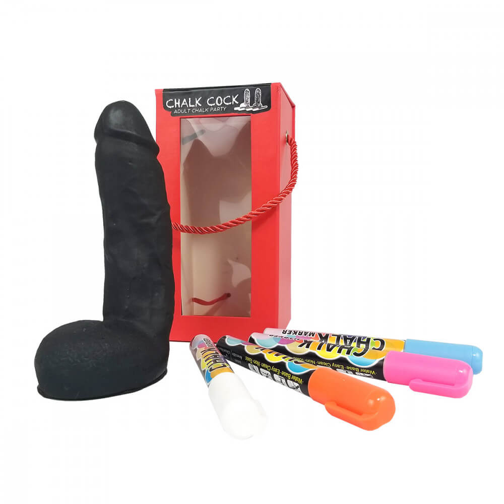 Chalk Cock bút vẽ cặc kỷ niệm party sex-positive vui 