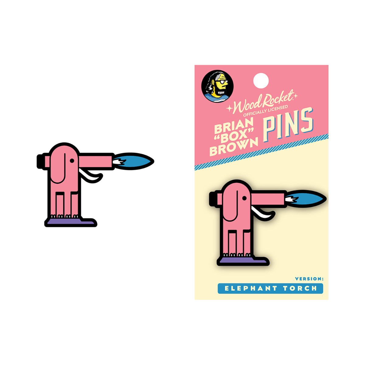 Pin Elephant Torch Phụ Kiện Quen Thuộc Phong Cách 
